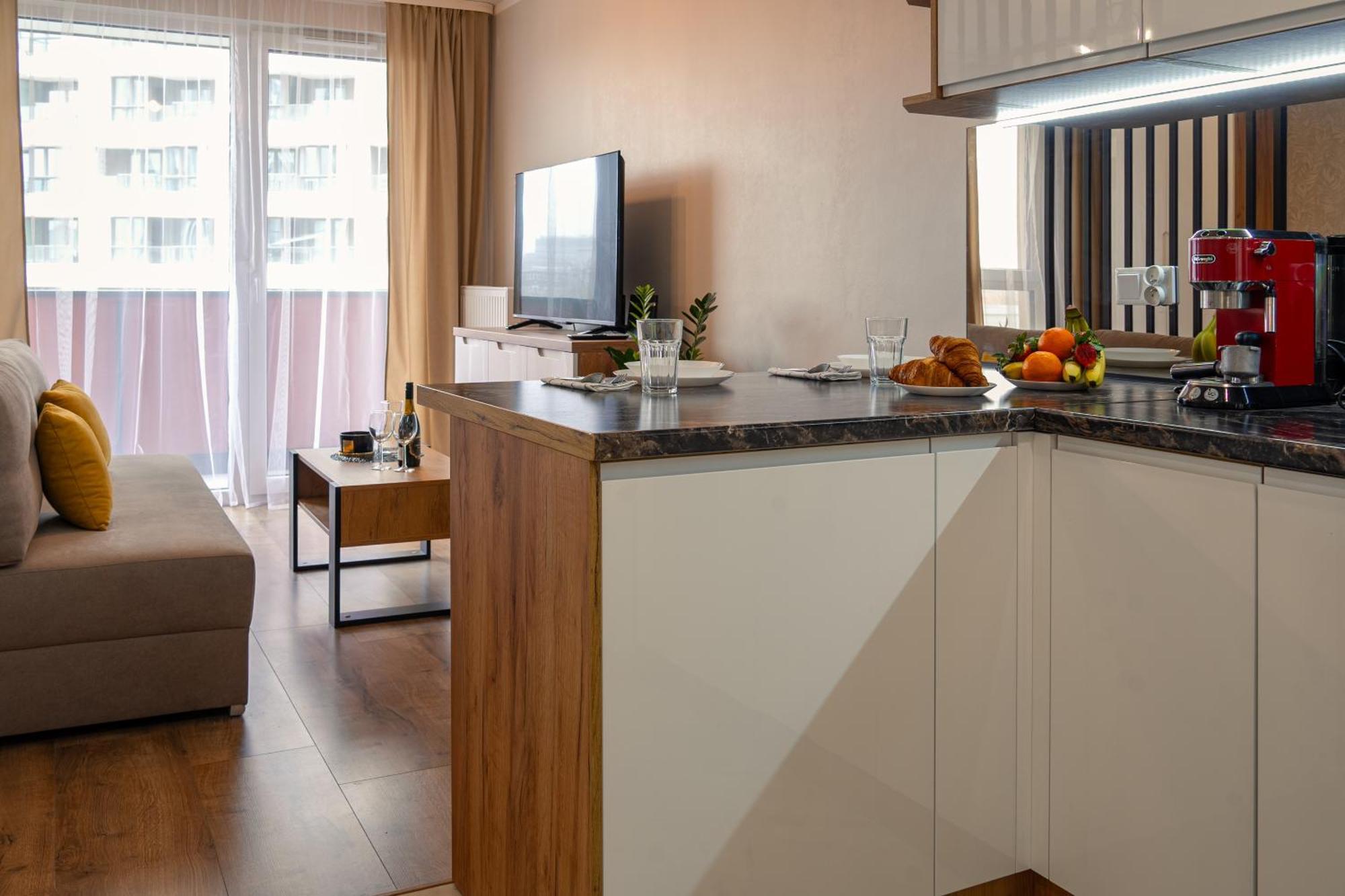 Ekskluzywny Apartament + Garaz 크라쿠프 외부 사진